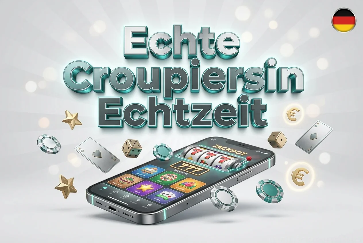 Echte Croupiersin Echtzeit